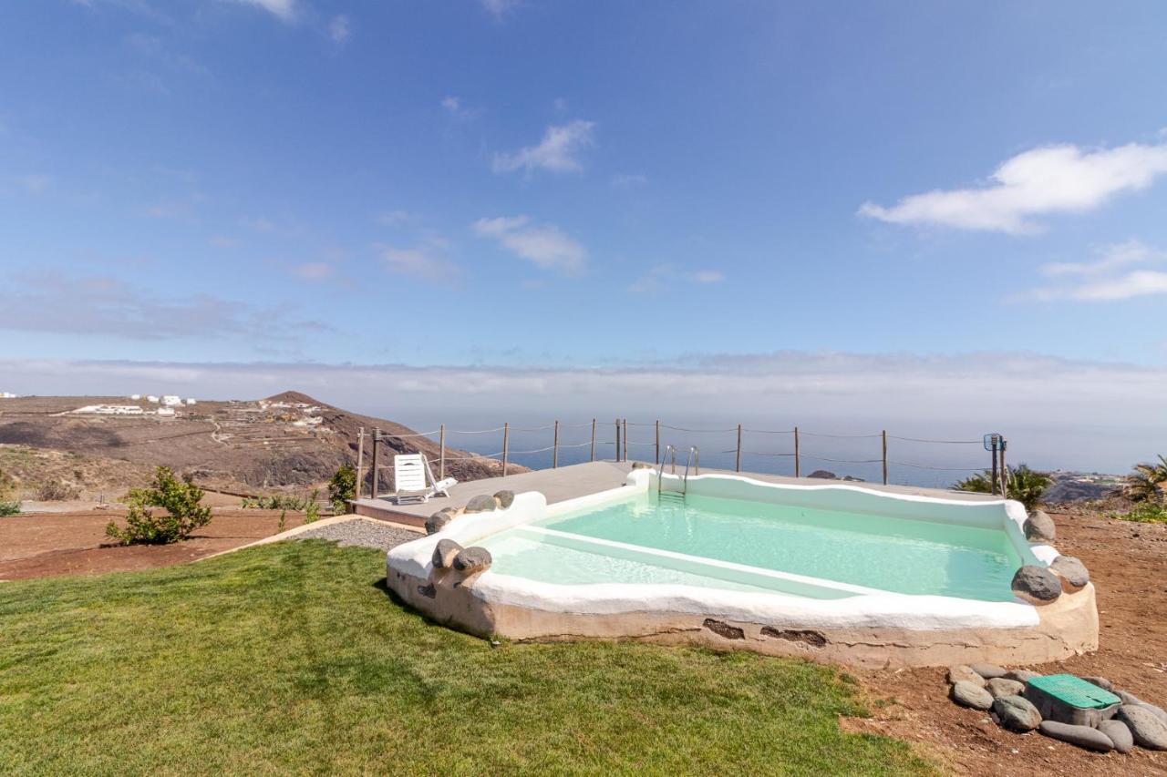 Flatguest Charming House + Pool + Terrace + Views Villa Santa Maria de Guia de Gran Canaria Kültér fotó