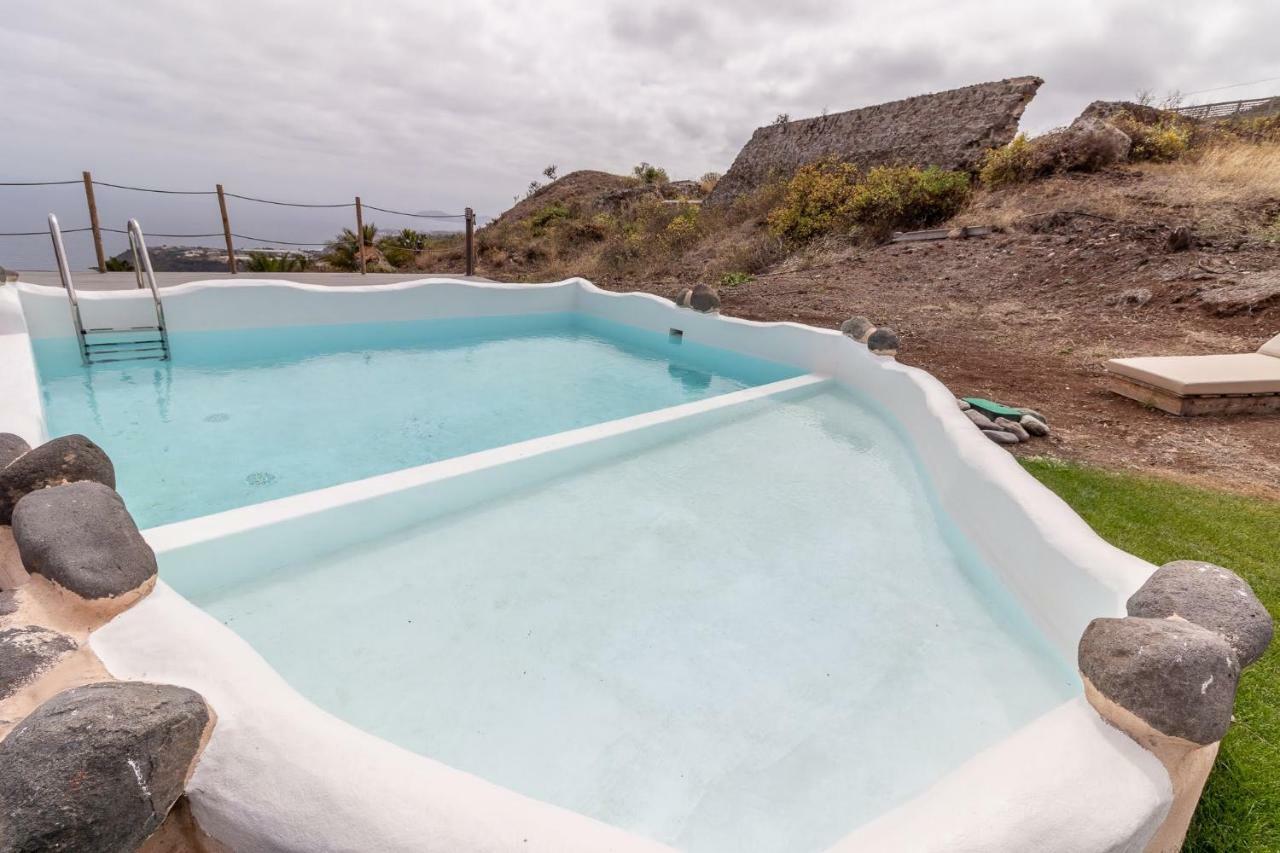 Flatguest Charming House + Pool + Terrace + Views Villa Santa Maria de Guia de Gran Canaria Kültér fotó